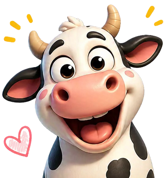 Cows look comfortable